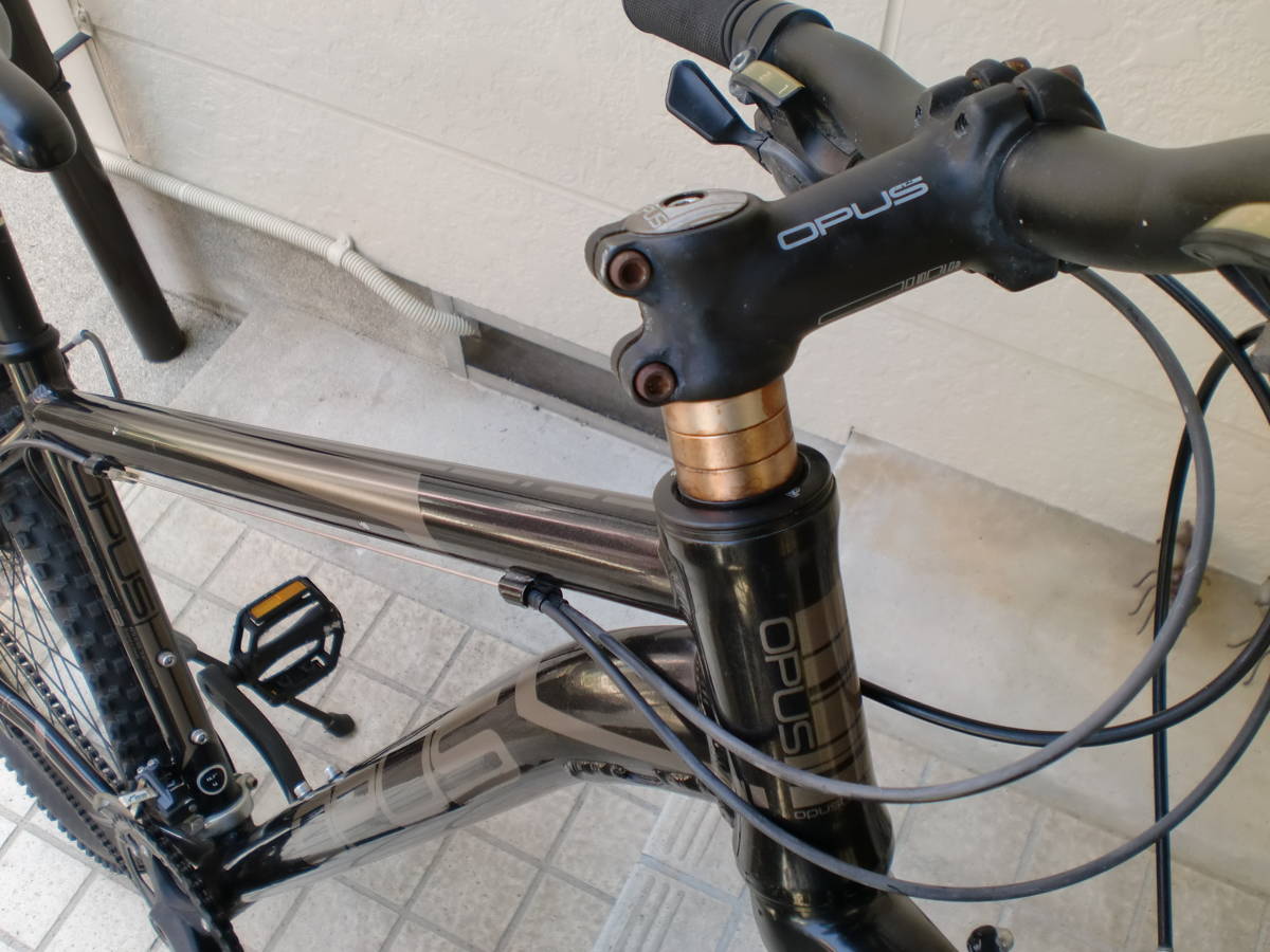 OPUS マウンテンバイク sonar 6061 T6 aluminium シルバー OPUS 