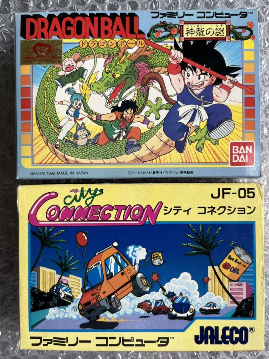 ファミコンソフト シティコネクション ドラゴンボール神龍の謎 2本セット アクション 売買されたオークション情報 Yahooの商品情報をアーカイブ公開 オークファン Aucfan Com