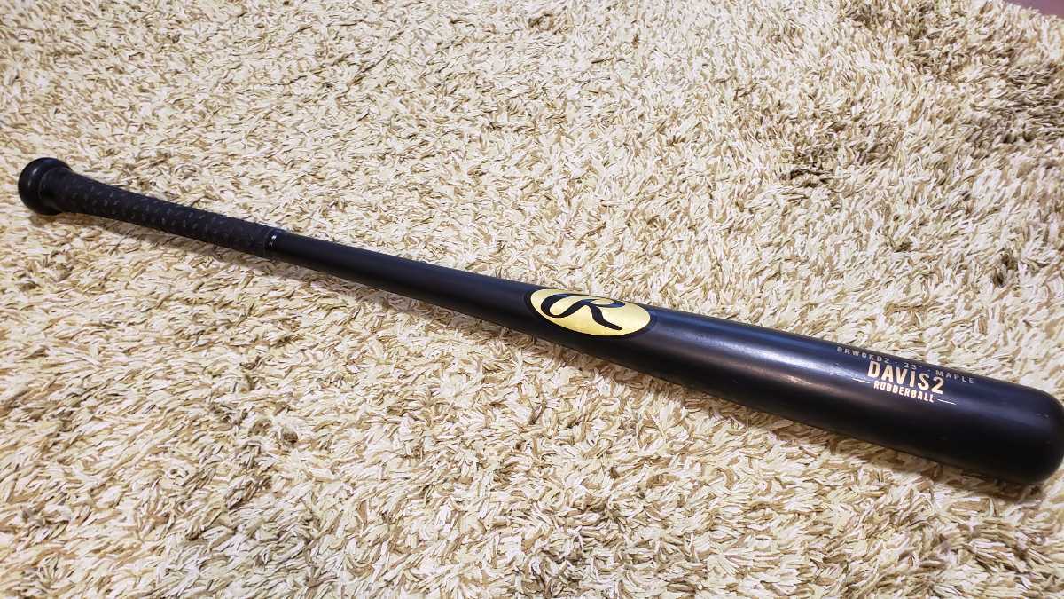 ローリングス 軟式木製バット クリス・デービス モデル 84cm 762g(木製 