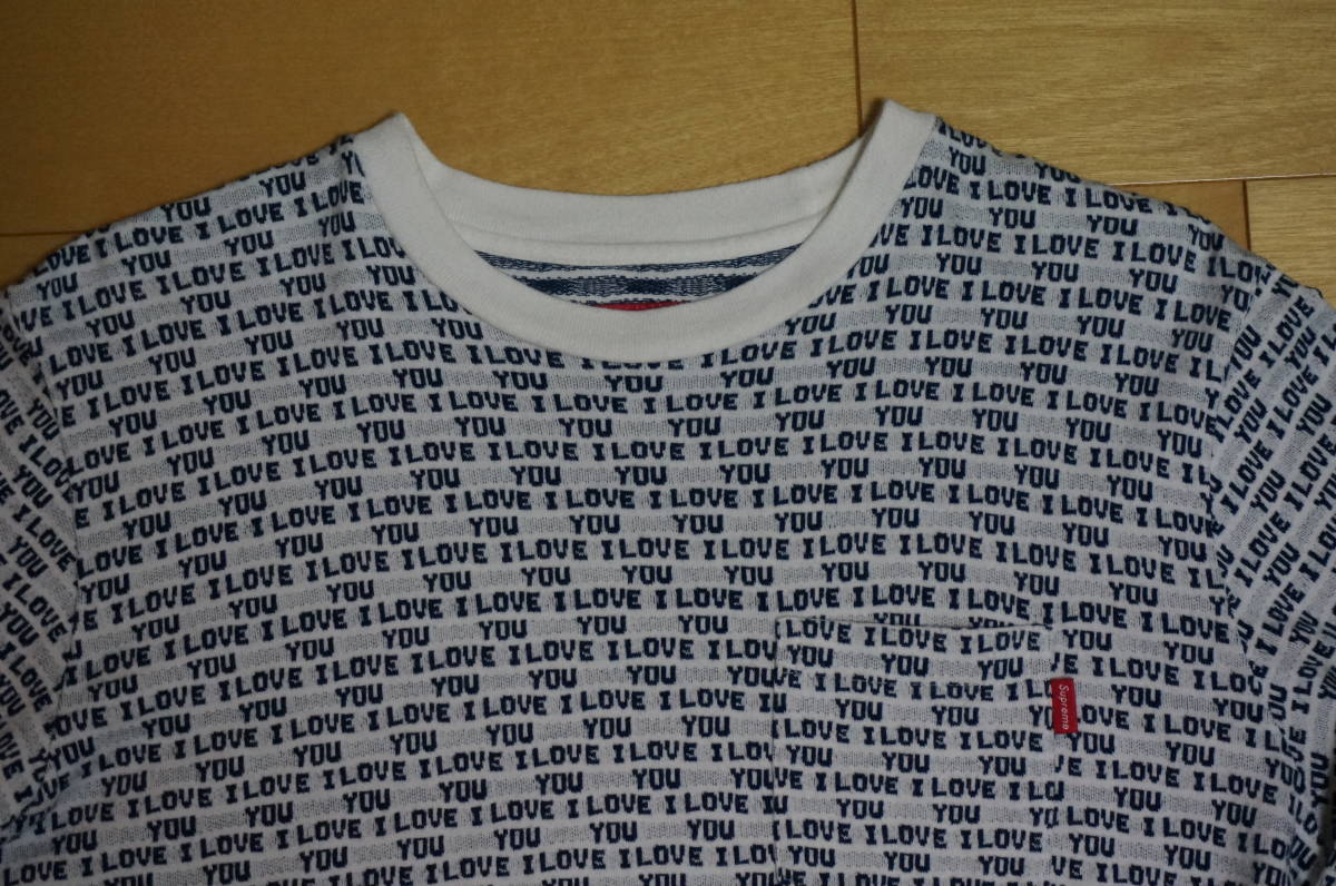 supreme I LOVE YOU Jacquard L/S シュプリーム ジャカード ロング 