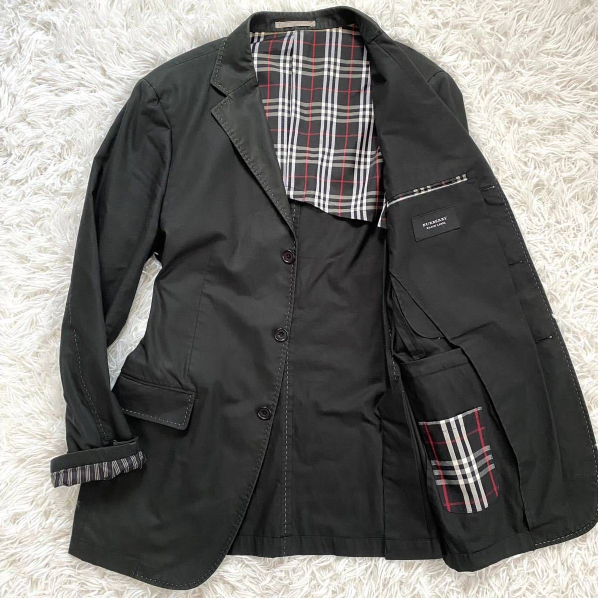 格安 通販 公式 上質 BURBERRY BLACK LABEL テーラードジャケット 