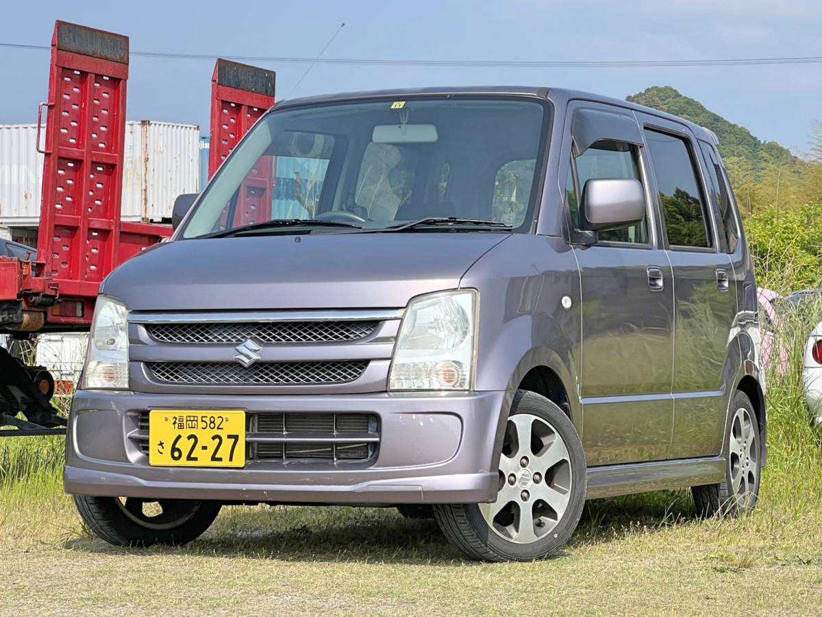 福岡 落札価格+リ料のみ MH22S ワゴンR FX-Sリミテッド 7.3万キロ/