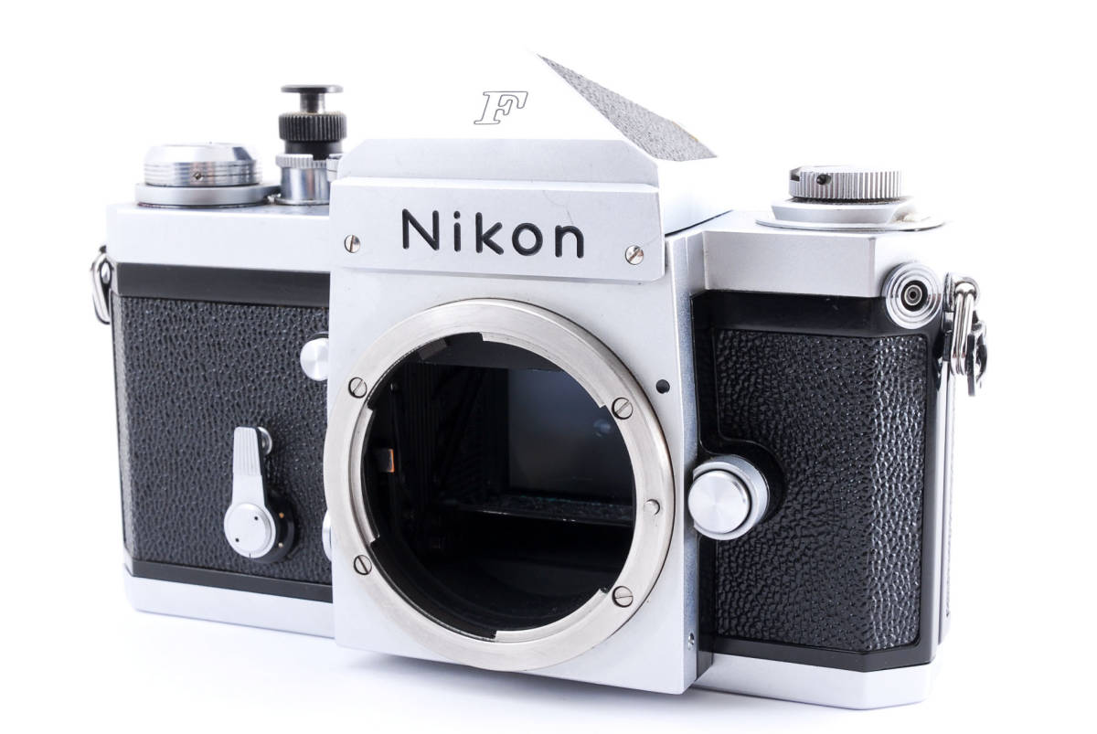 1円スタート！ ★☆【名機】 Nikon ニコン F アイレベル シルバーボディ #2820☆★ アイレベル Nikon F ★☆名機！ ブラックボディ 一眼レフフィルムカメラ