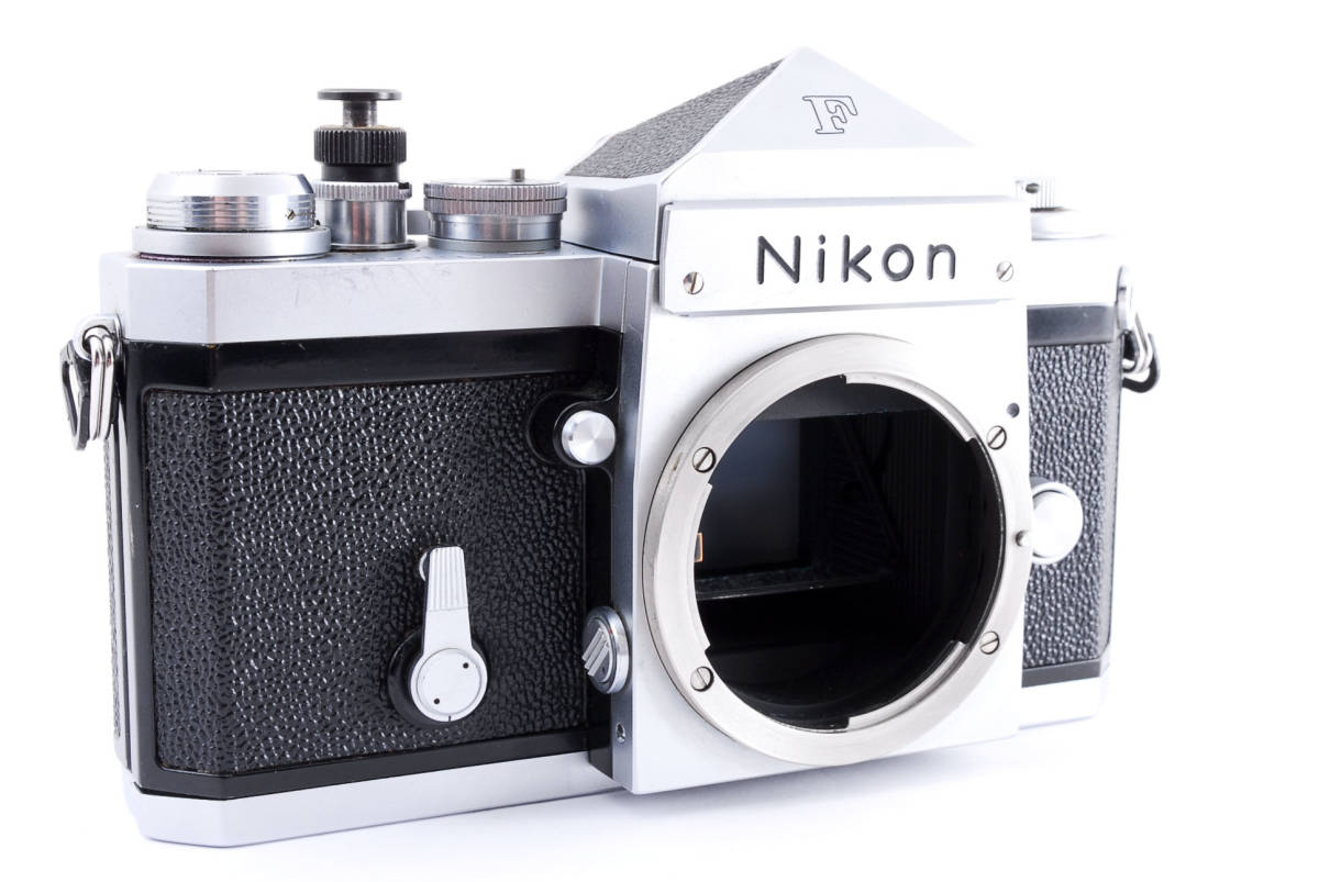 1円スタート！ ★☆【名機】 Nikon ニコン F アイレベル シルバーボディ #2820☆★ アイレベル Nikon F ★☆名機！ ブラックボディ 一眼レフフィルムカメラ