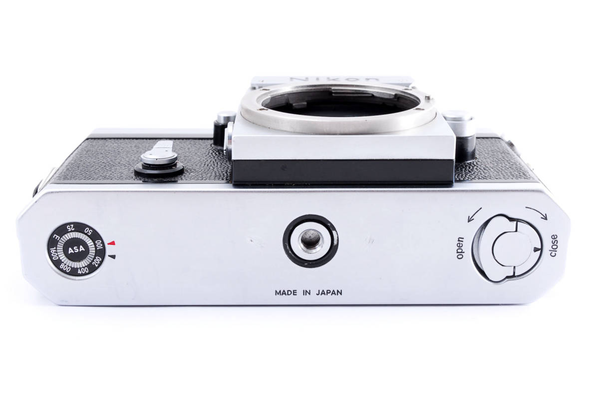 1円スタート！ ★☆【名機】 Nikon ニコン F アイレベル シルバーボディ #2820☆★ アイレベル Nikon F ★☆名機！ ブラックボディ 一眼レフフィルムカメラ