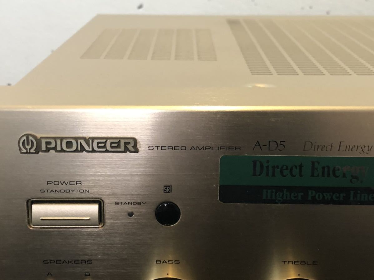 パイオニア A-D5 PIONEER Pioneer ステレオアンプ 公式通販 プリメイン