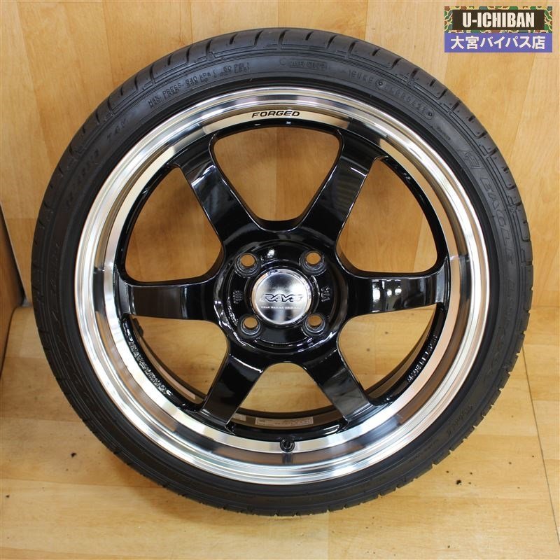 RAYS TE37 KCR 16インチ 5.5J +45 4H100 ＆ グッドイヤー 165/45R16 1 
