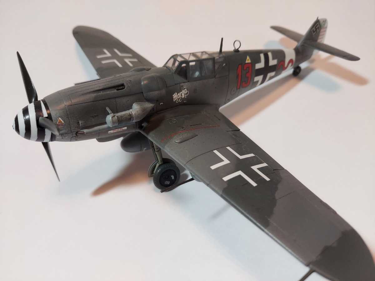 1/48 プラモデル 完成品 メッサーシュミット Bf109 G-6 グスタフ 