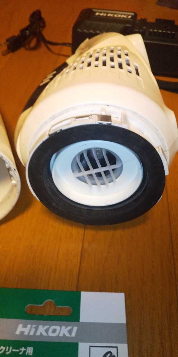 日立工機 Hikoki 充電式クリーナー R18DSAL サイクロンユニット 他新品