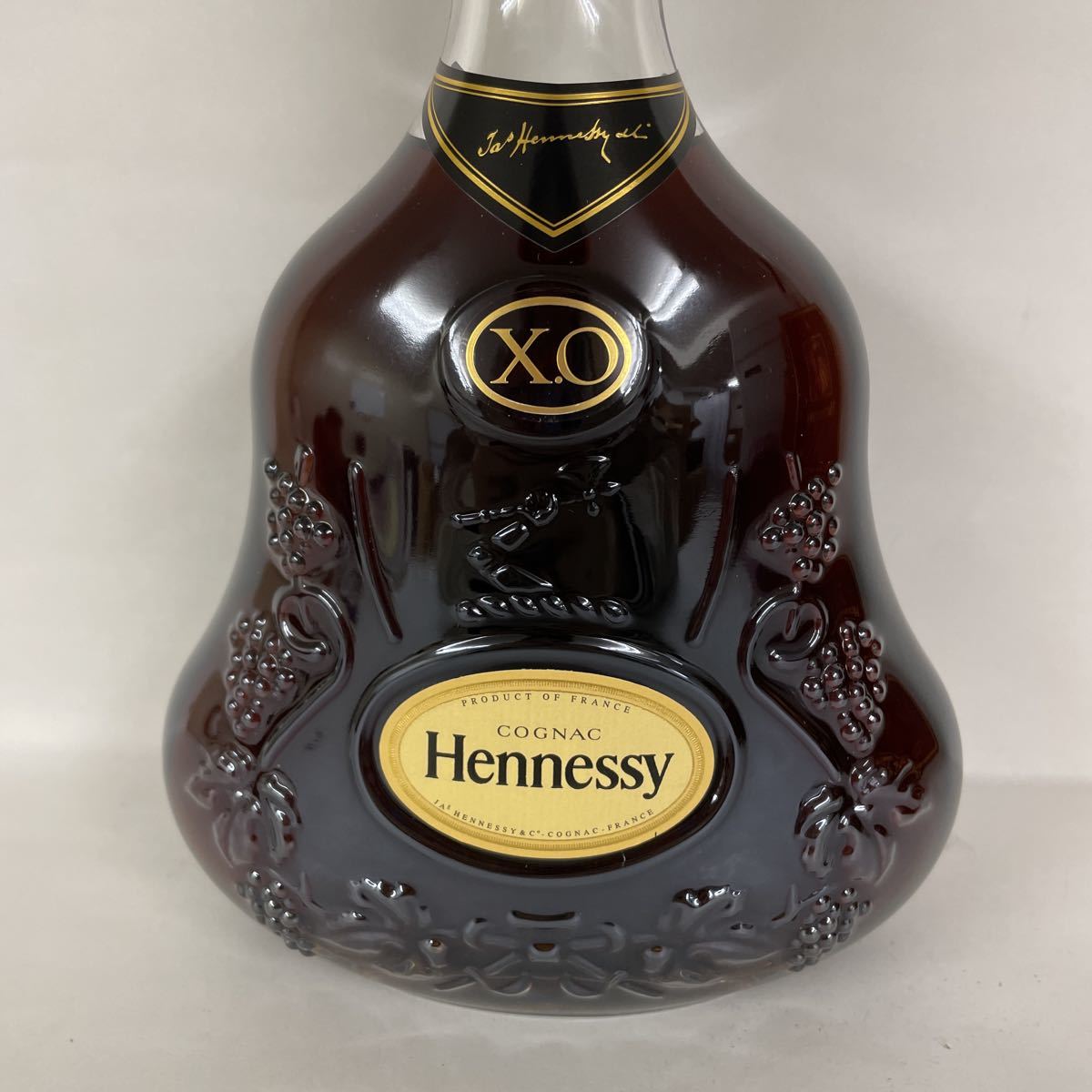 ヘネシー XO クリアボトル 金キャップ 700ml 箱 ブランデー 11744
