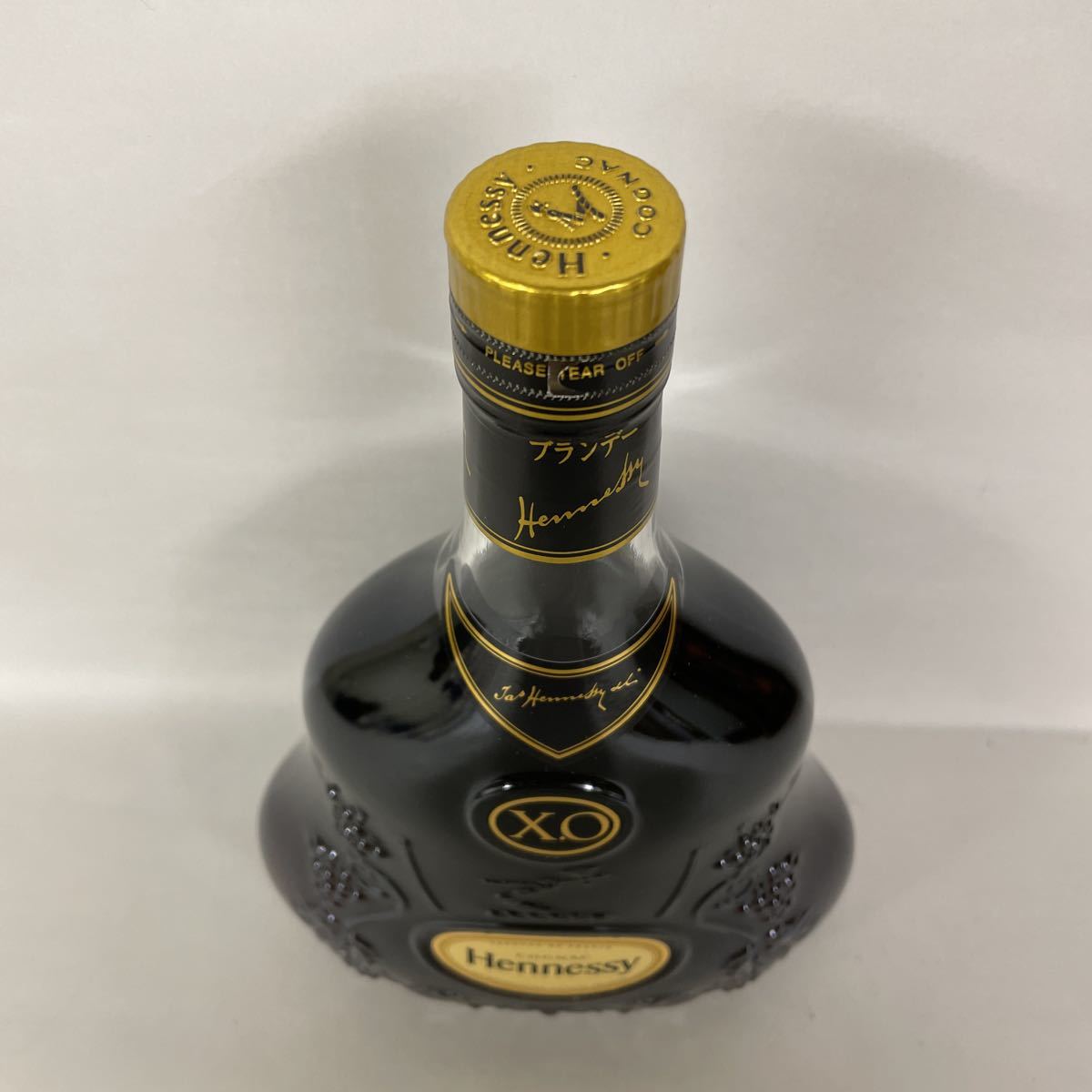 ヘネシー XO クリアボトル 金キャップ 700ml 箱 ブランデー 11744