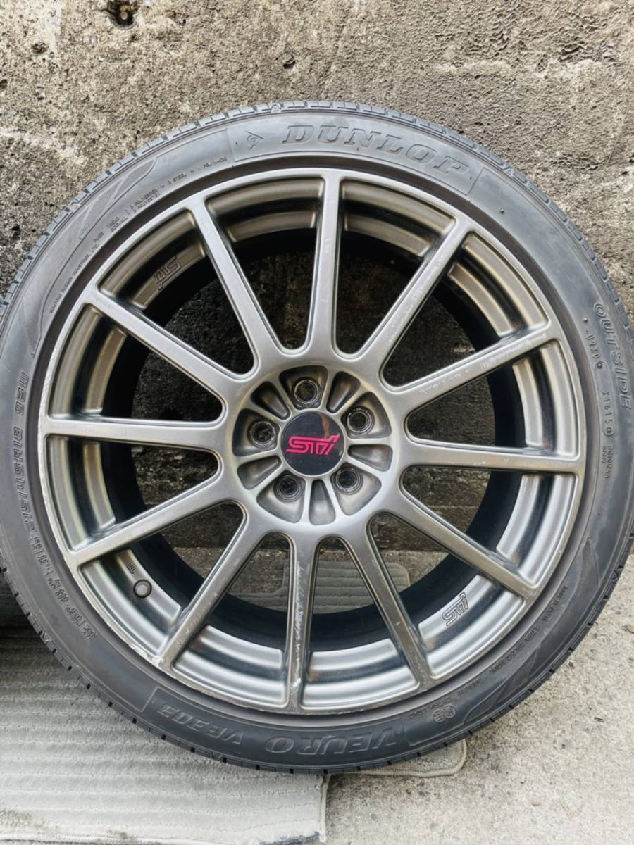 売り切り☆ スバル レガシィ B4 STI BP5 BL5 純正アルミホイール 18 