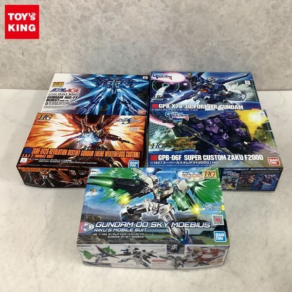 2026春夏 1円 HG 1/144 ガンダムダブルオースカイメビウス フォーエバーガンダム 他(プラモデル)｜売買されたオークション情報、yahooの商品情報をアーカイブ公開 - オークファン その他