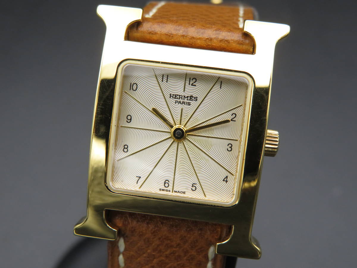エルメス Hウォッチ HH1.201 H HERMES 中古HERMES ウォッチ WATCH PM 