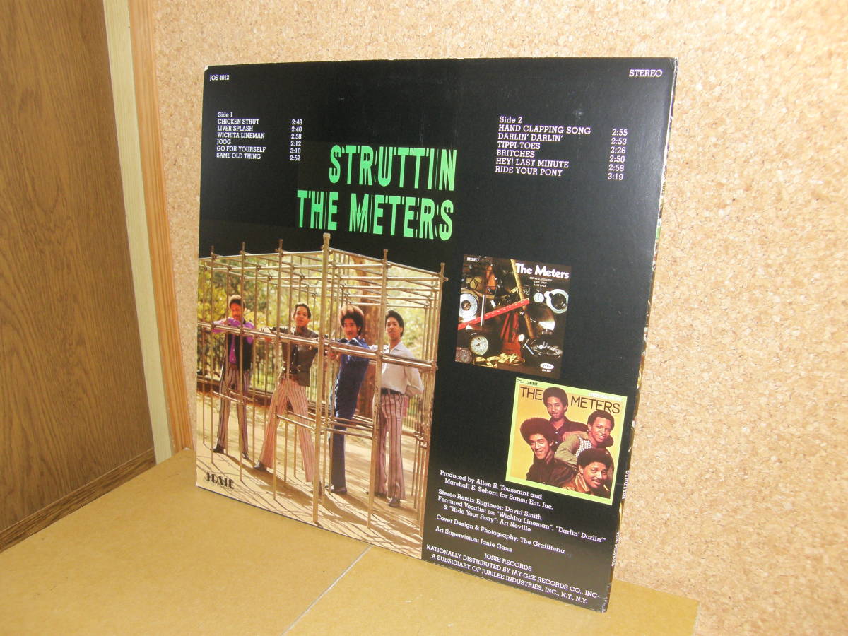 The Meters ⁄ Struttin' - FUNK Records Guitar 0 USオリジナル盤 VG+