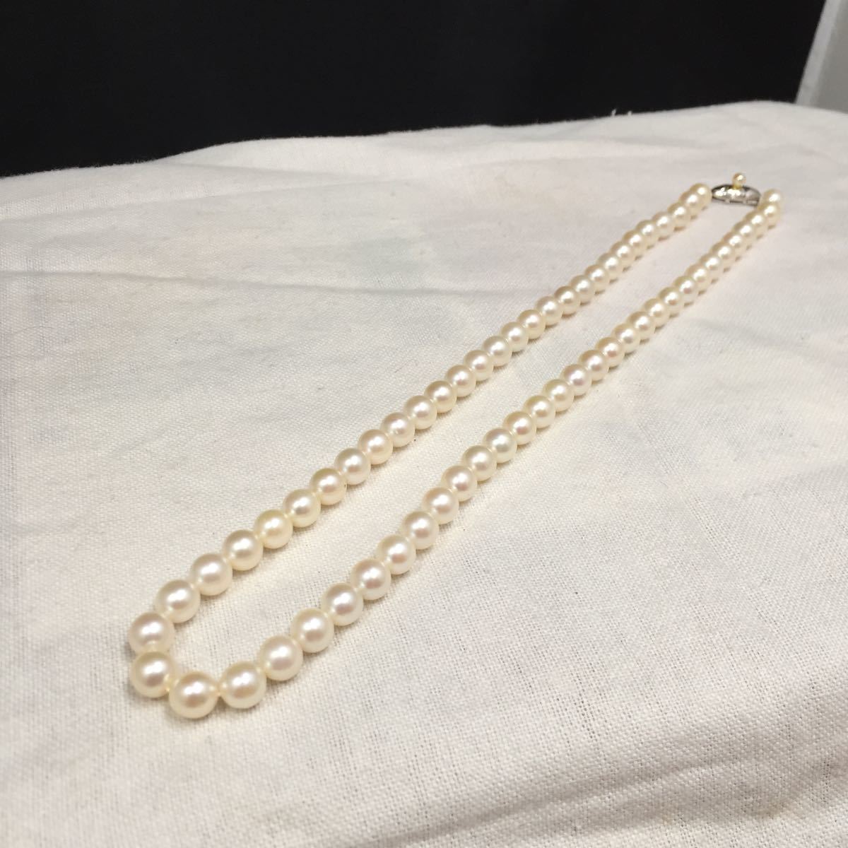 新作登場 パールネックレス 真珠ネックレス アクセサリー SILVER シルバー 7mm珠 42cm(真珠)｜売買されたオークション情報、yahooの商品情報をアーカイブ公開 - オークファン その他