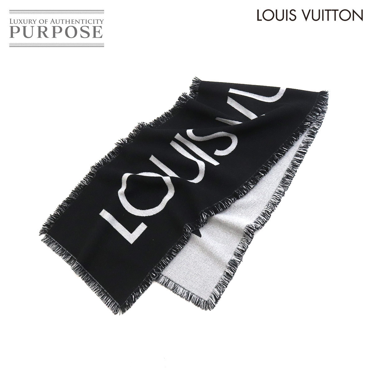 LOUIS VUITTON エシャルプ ルイヴィトン マフラー ロゴマニア マフラー