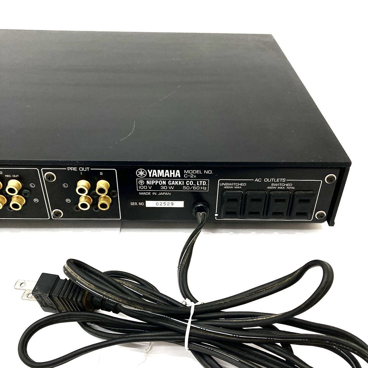 YAMAHA C-2X プリアンプ/コントロールアンプ ヤマハ ステレオ