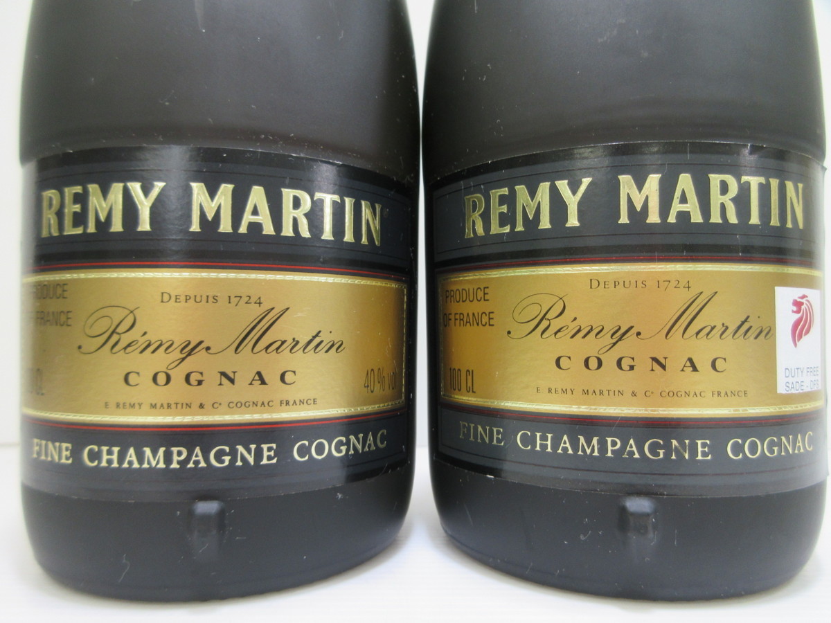 2本セット レミーマルタン VSOP REMY MARTIN FINE CHAMPAGNE 1000ml 40