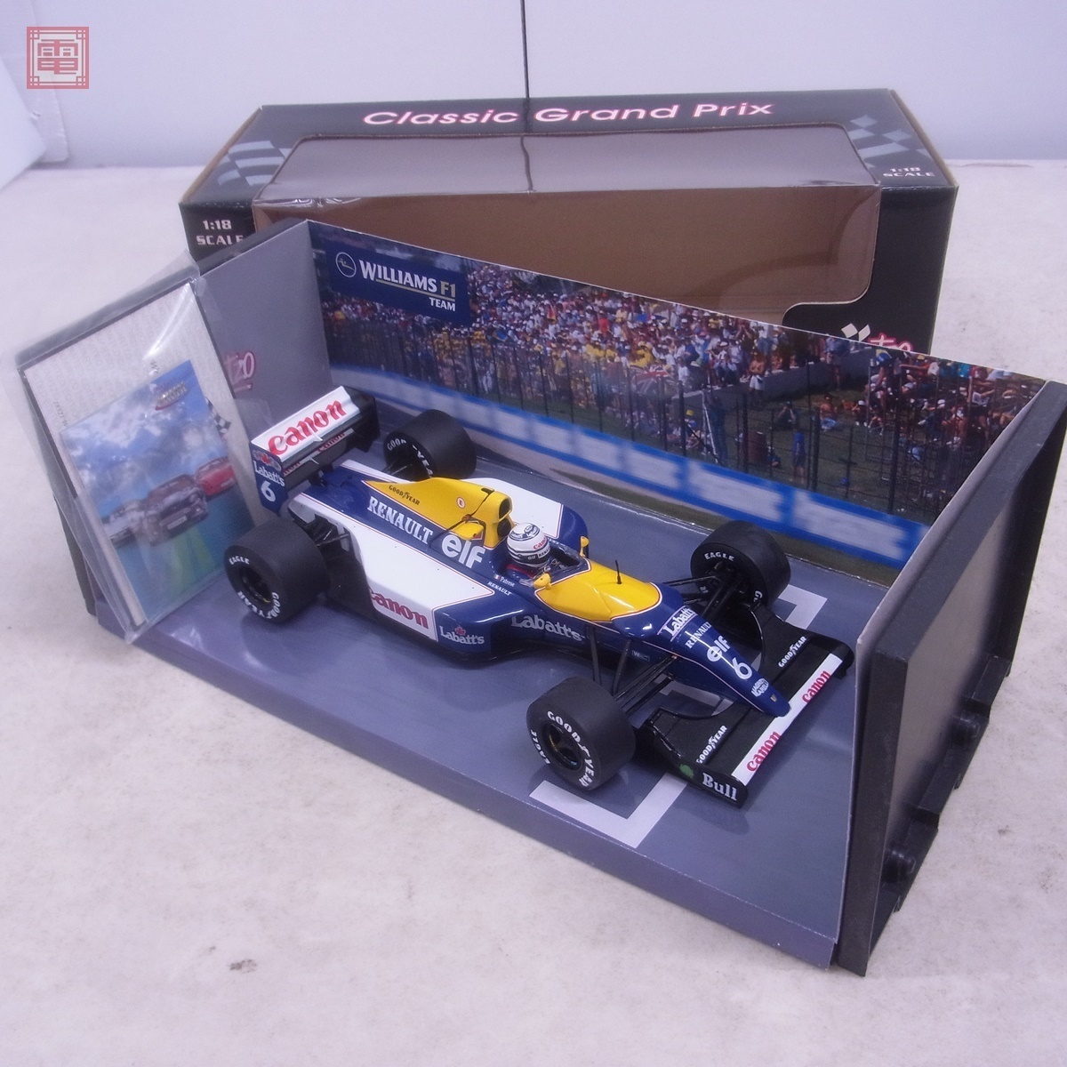 FW14B ルノー 1⁄18 ウィリアムズ #6 0 F1 カスタム品 Quartzo No.5 極