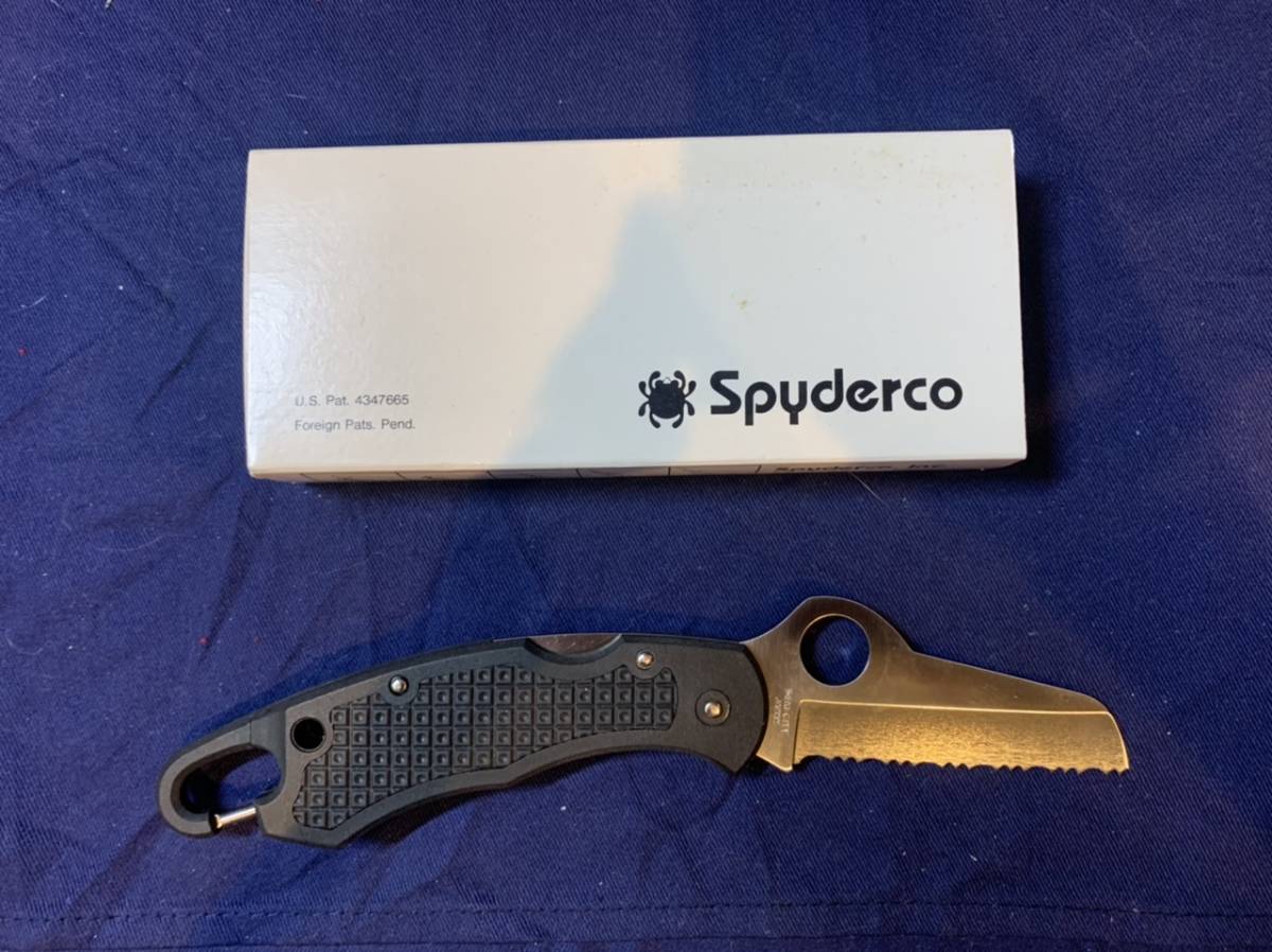 spyderco スナピット　リモートリリース