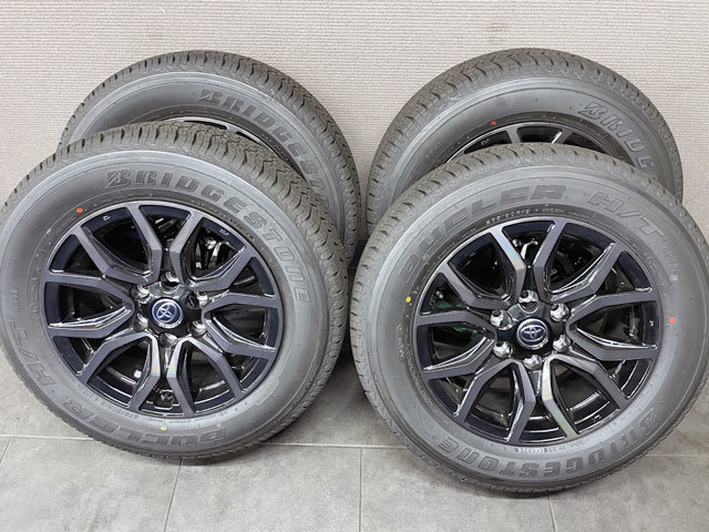 新車外し】ハイラックスGRスポーツ純正アルミ&タイヤ 265/60R18 4本