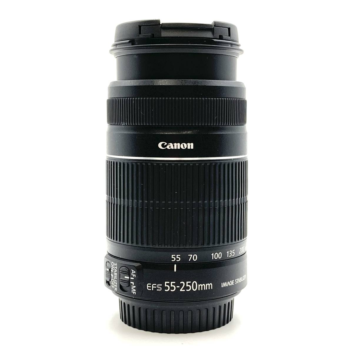 レンズ『Canon カメラレンズ EF-S 55-250mm F4-5.6 IS II』キャノン 望遠ズームレンズ 一眼カメラ用レンズ 動作未確認 現状品 A-1722 IS F4-5.6 Canon 0 5.6 55-