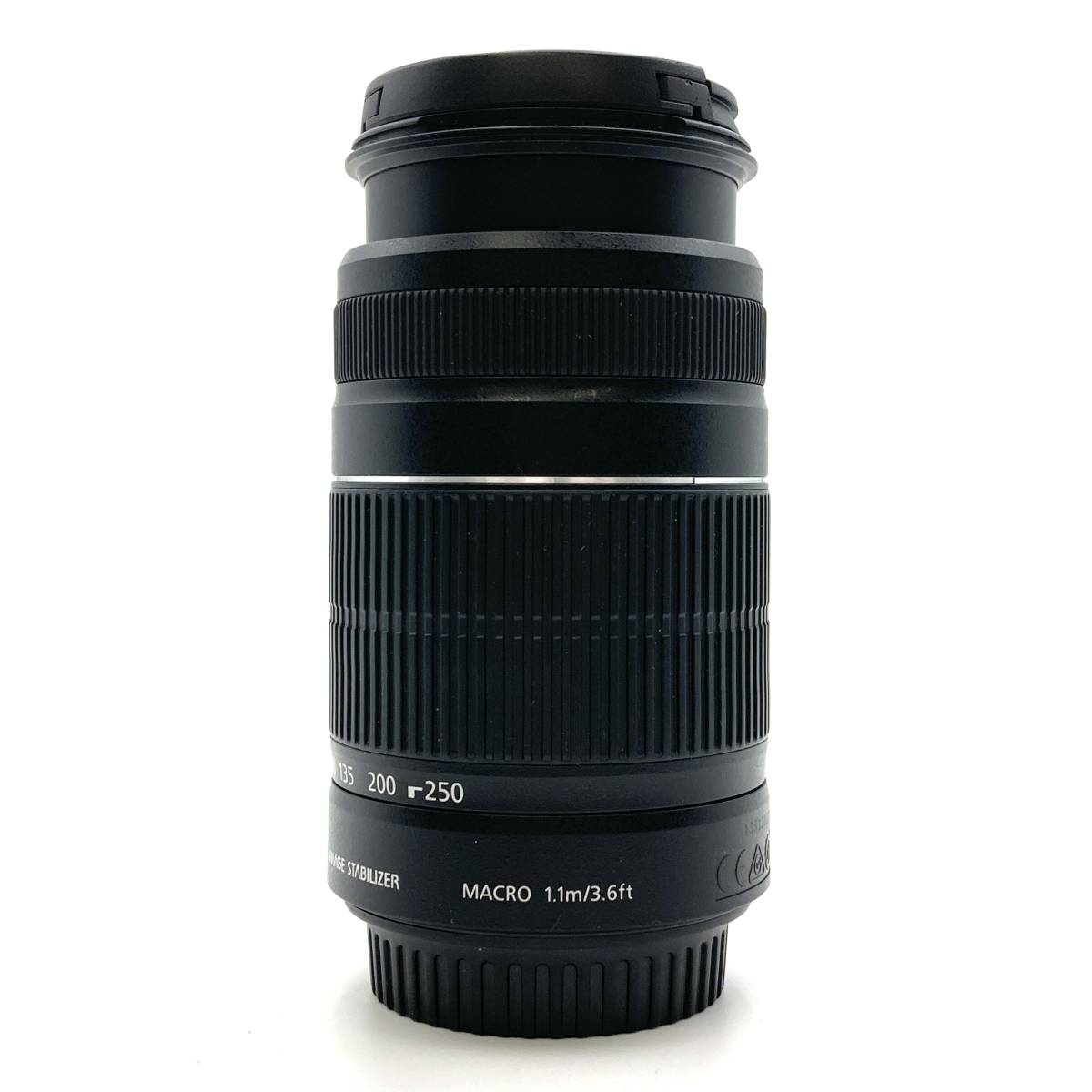レンズ『Canon カメラレンズ EF-S 55-250mm F4-5.6 IS II』キャノン 望遠ズームレンズ 一眼カメラ用レンズ 動作未確認 現状品 A-1722 IS F4-5.6 Canon 0 5.6 55-