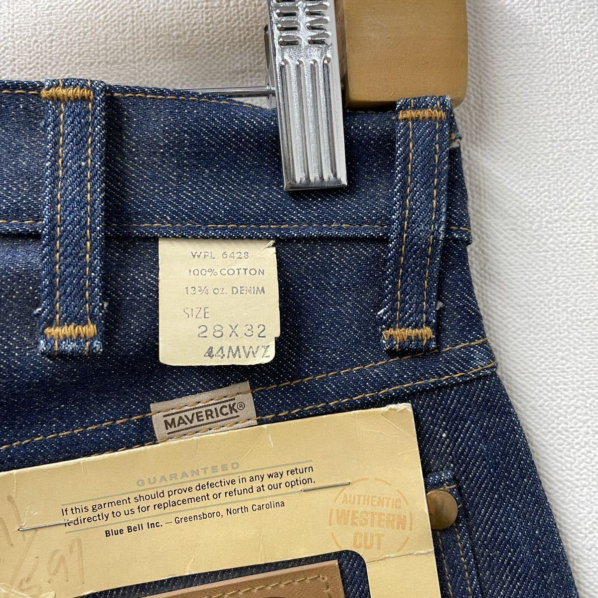 w28 USA製 60s 70s MAVERICK 44MWZ DEADSTOCK ビンテージ マーベリック 