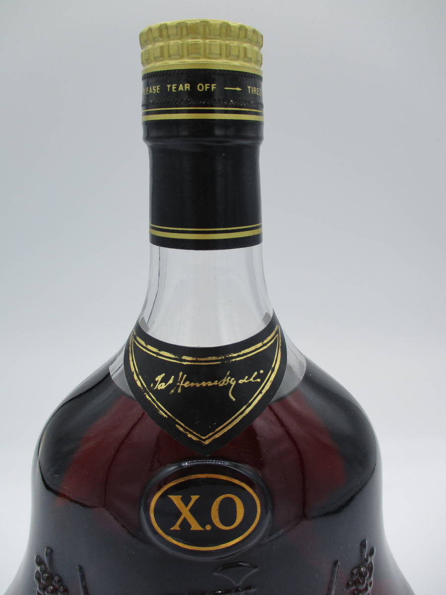 【未開栓・箱付】ヘネシー XO 金キャップ クリアボトル 1000ml 希少1L ヘネシー XO クリアボトル 1ℓ 1000ml 未開栓 【公式通販】