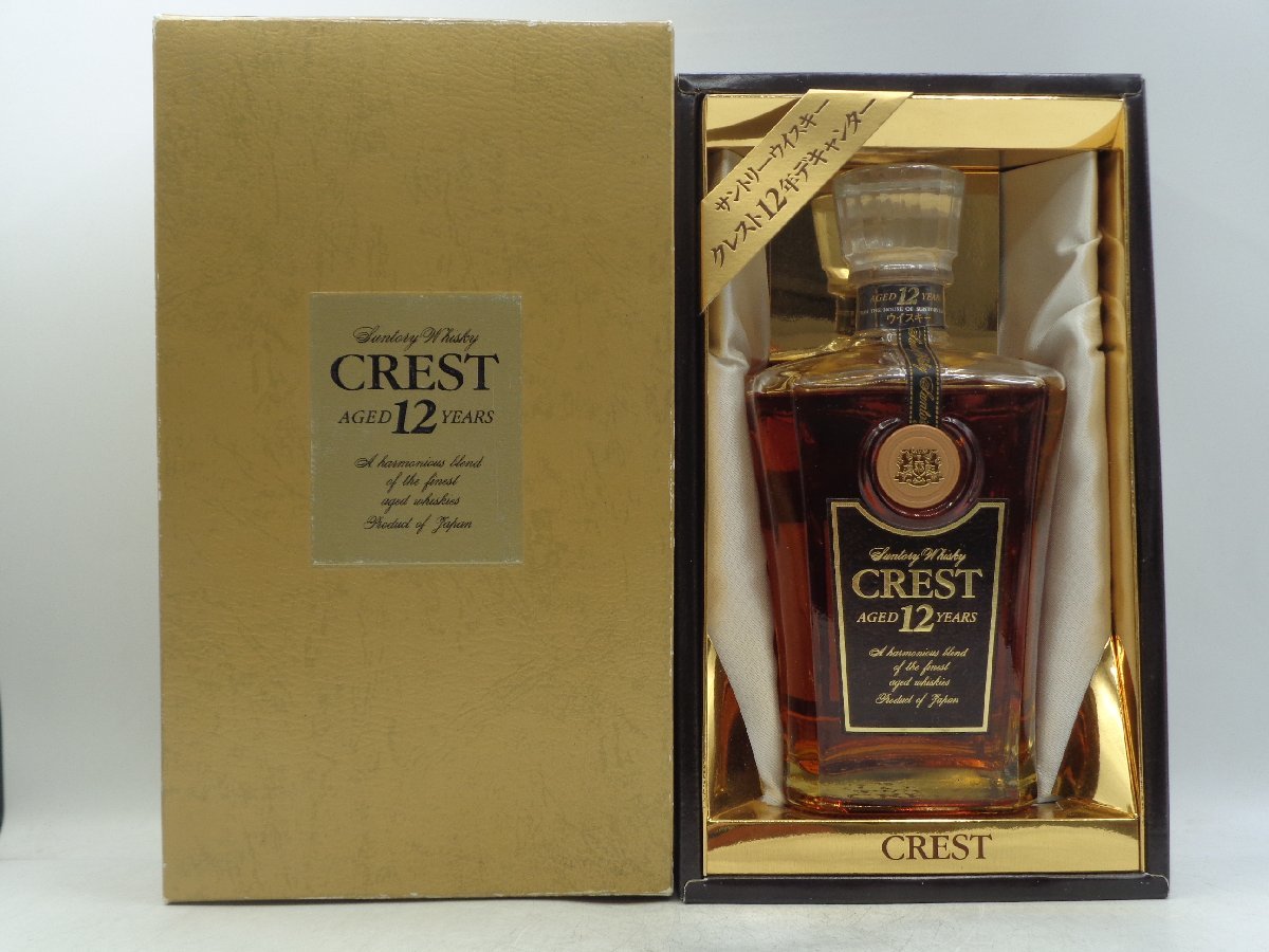 CREST サントリー SUNTORY 12年 クレスト 750ml WHISKY 公式通販 高級 