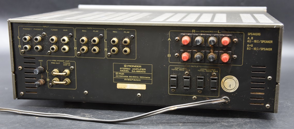 PIONEER パイオニア プリメインアンプ Pioneer SA-8800Ⅱ SA-8800
