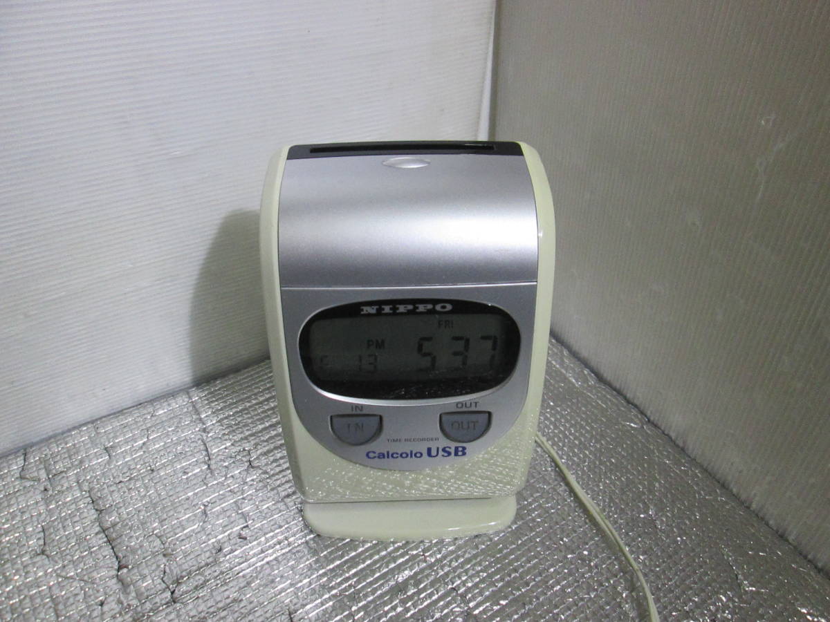 G1-4」☆ NIPPO タイムレコーダー Calcolo-USB☆