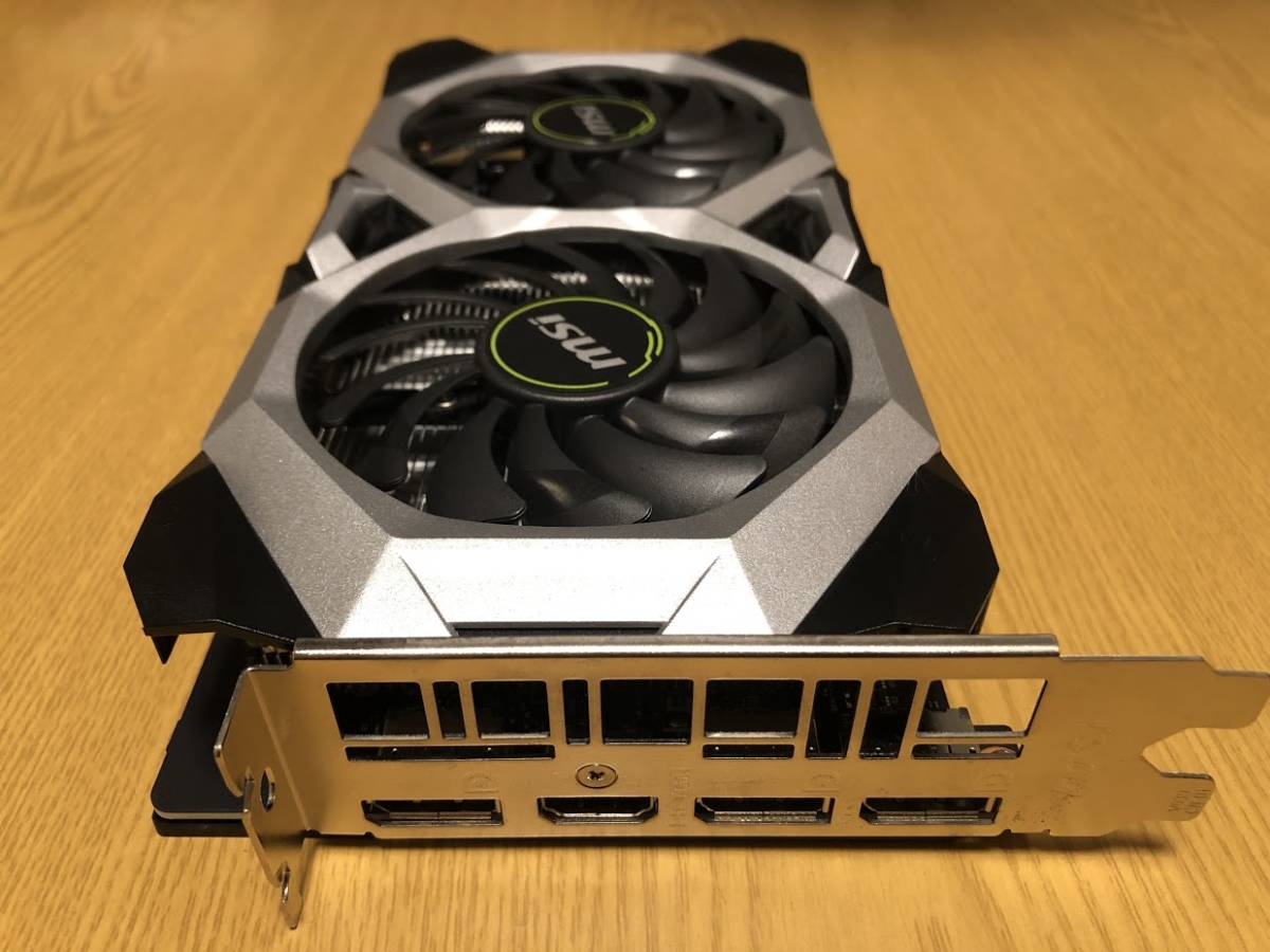 MSI GeForce RTX2070 VENTUS 8G 動作確認済み 0 GeForce RTX MSI Msi 