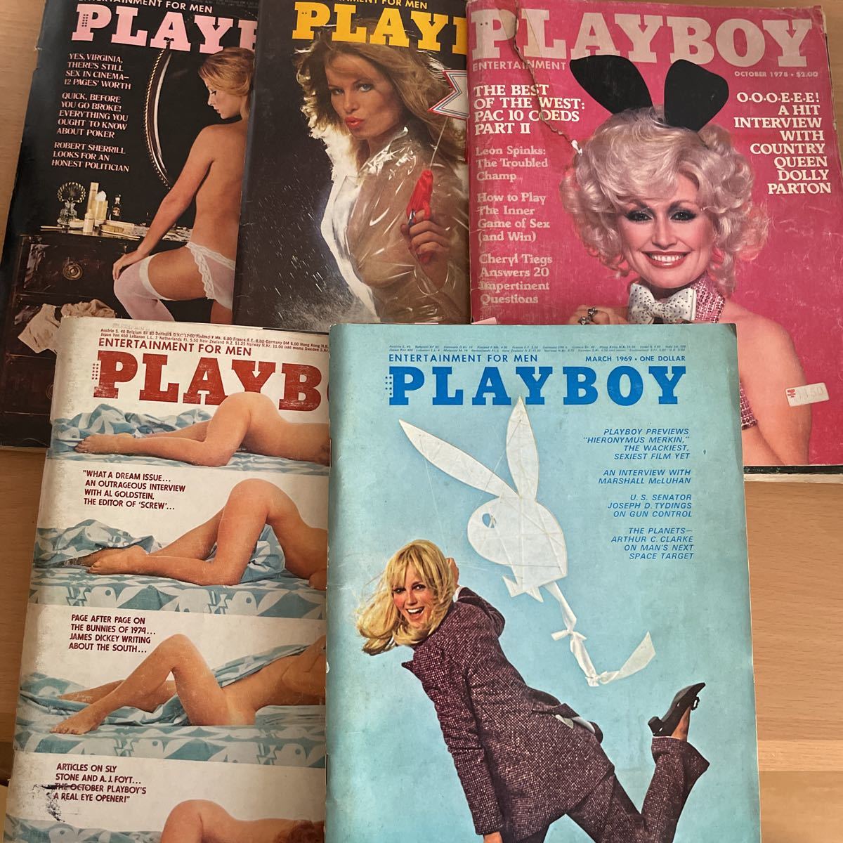 234 ジャンク品 Us版 プレイボーイ 1969 1978年 5冊 バニーガール セクシー写真 外国語雑誌 売買されたオークション情報 Yahooの商品情報をアーカイブ公開 オークファン Aucfan Com