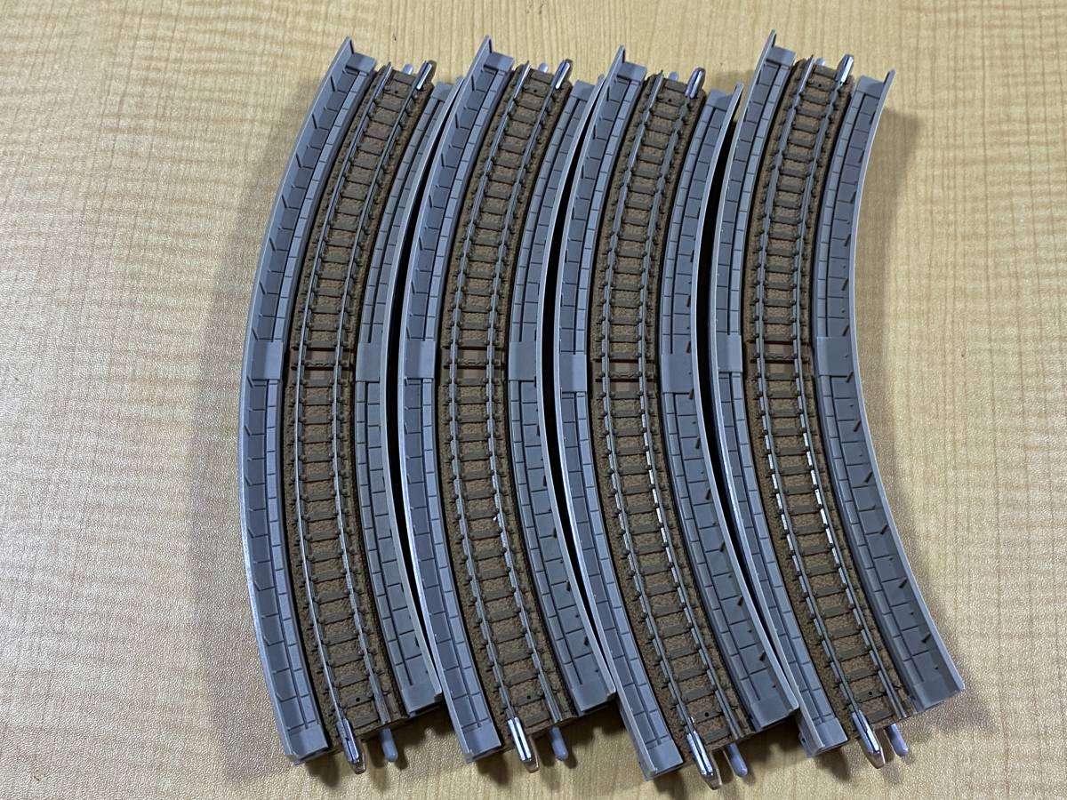 レア品 昭和鉄道レール TOMIX 1153 高架橋付レール C243-45 茶色レール 4本セット 汚有(線路