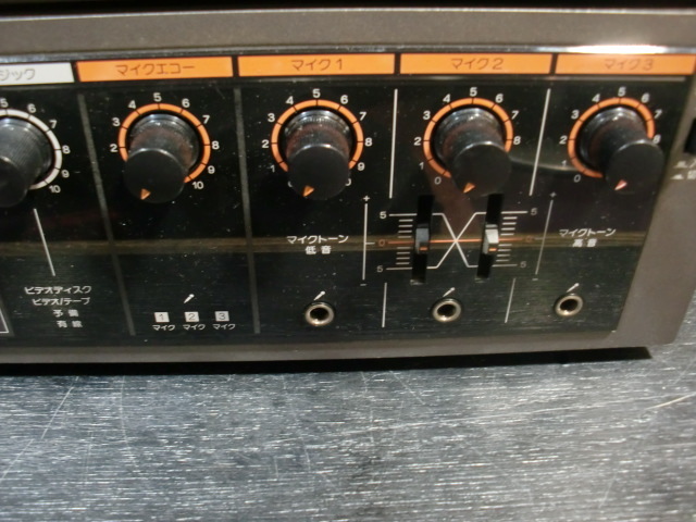 PIONEER カラオケアンプ SA-V16 14 バイオニア カラオケアンプ SA-V16&KC-V16セット 中古品訳あり 14