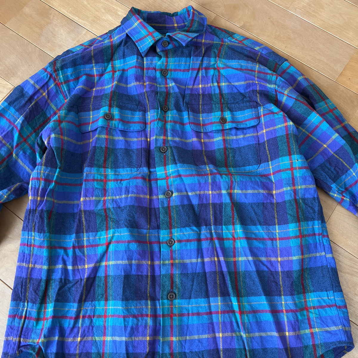 中古美品】 BROWN by 2-tacs レギュラーカラー シャツ ”WINTER MADORAS 