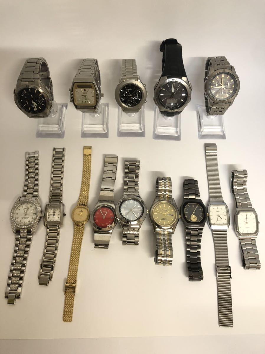 1円～】腕時計まとめ SEIKO、CITIZEN、SWATCH、CASIO、アニエスベー