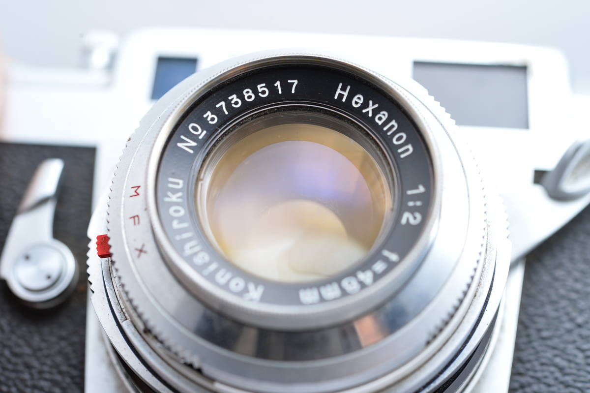 2777 KONICA IIIA Hexanon 48mm F2 konishiroku コニカ レンジ