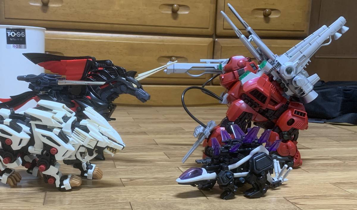 ゾイド 組立品 セット ライガーゼロ オルディオス ゴルヘックス  