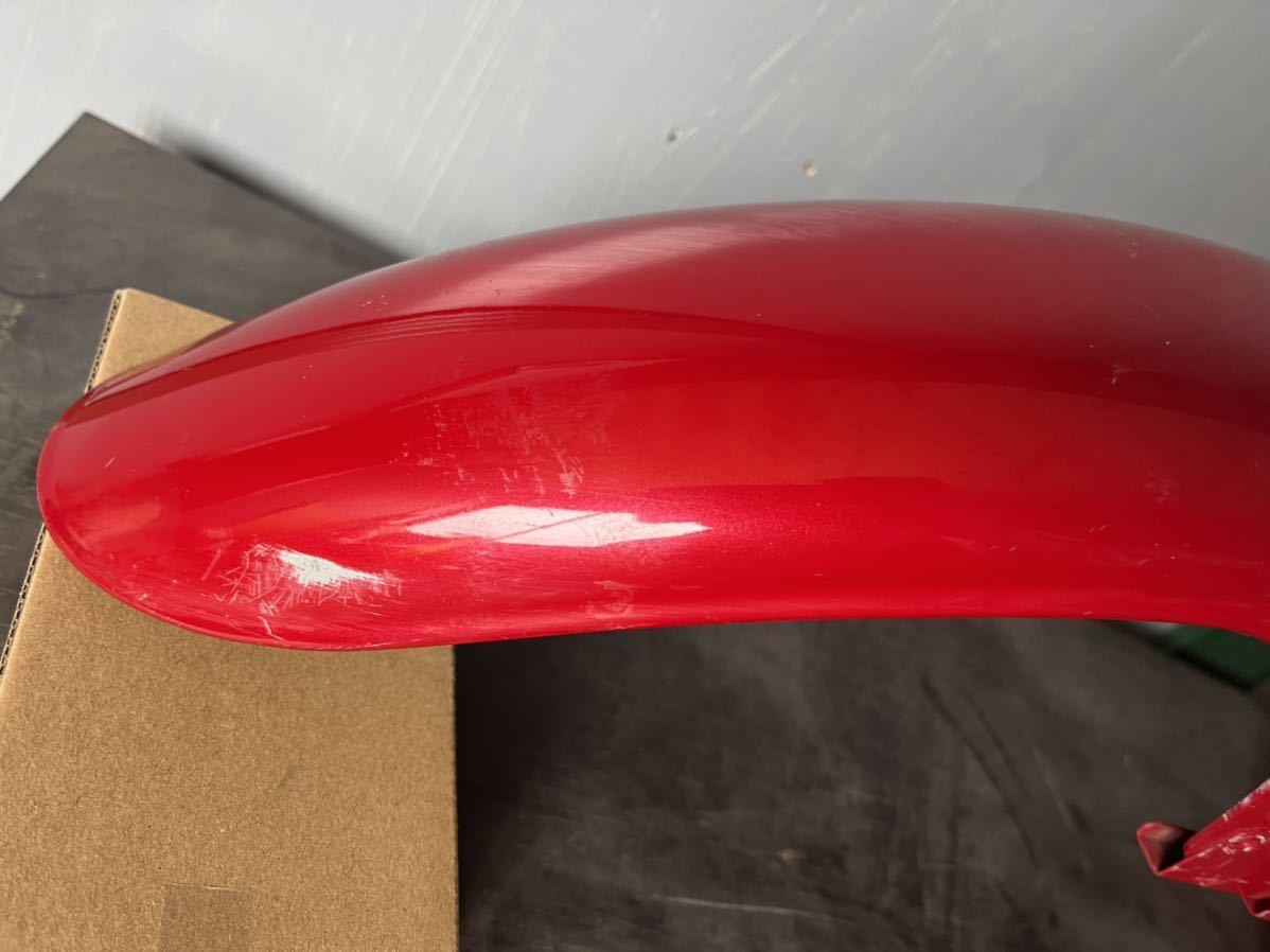 HONDA CB750F フロントフェンダー フェンダー 赤 fb fc 純正 フロント