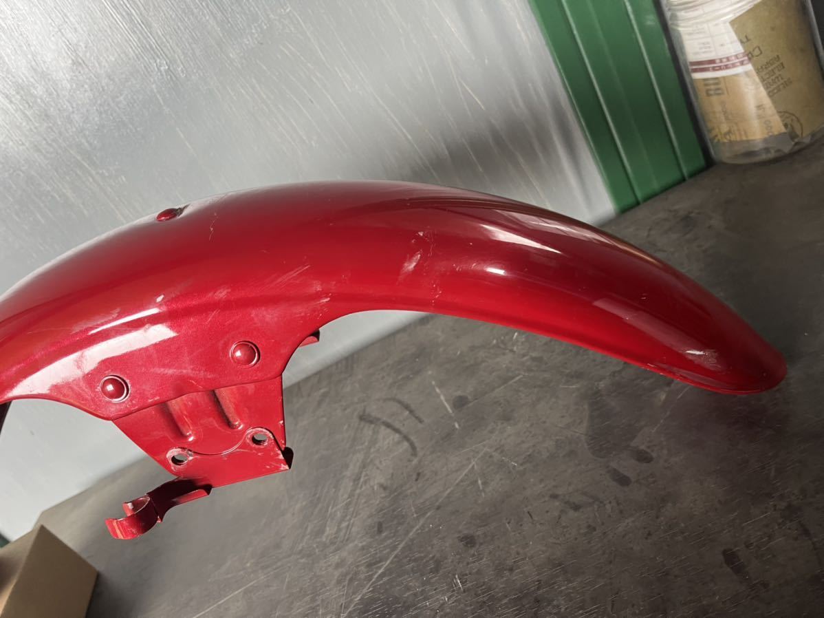 HONDA CB750F フロントフェンダー フェンダー 赤 fb fc 純正 フロント