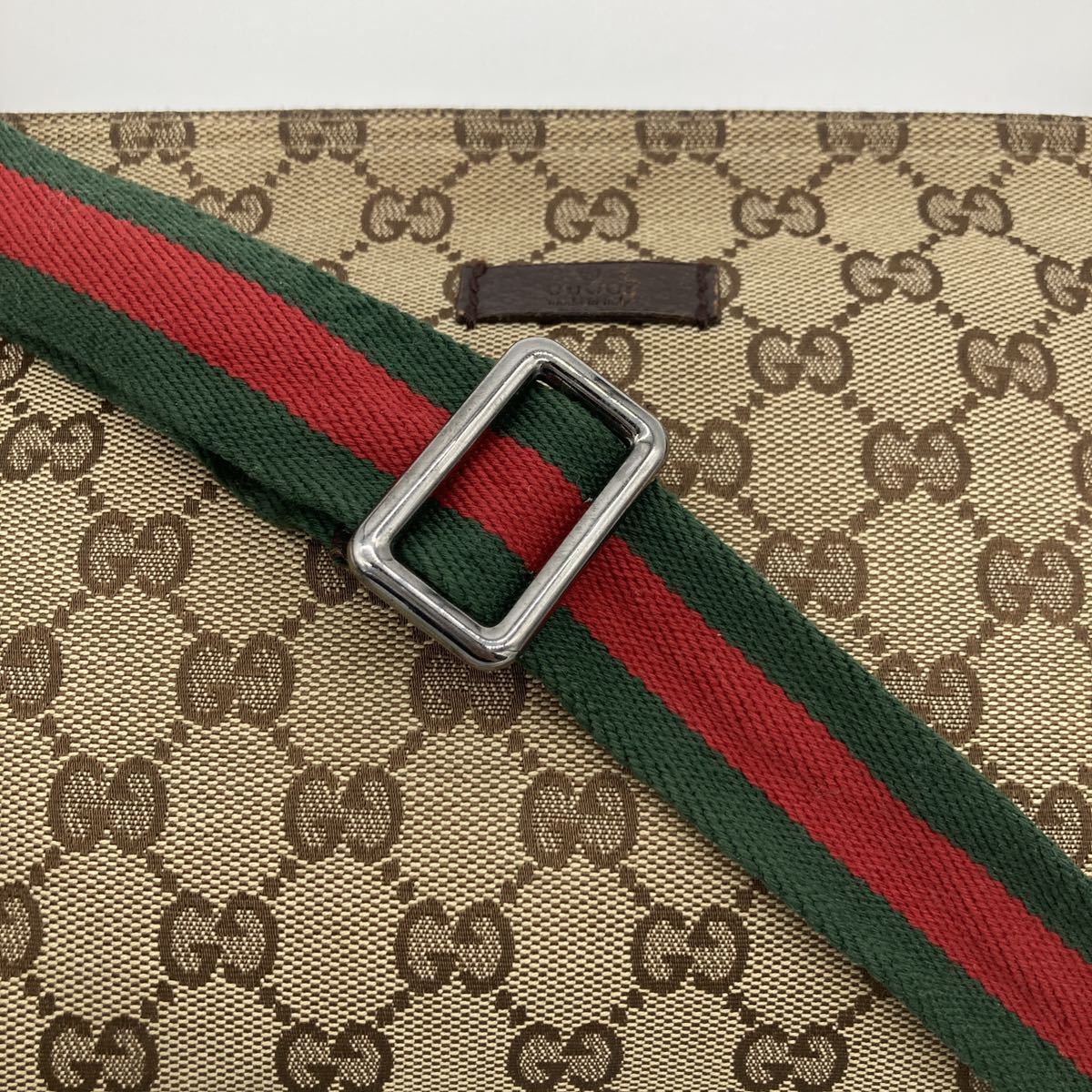 1円〜【希少 極美品】グッチ GUCCI 189749 ショルダーバッグ GG 