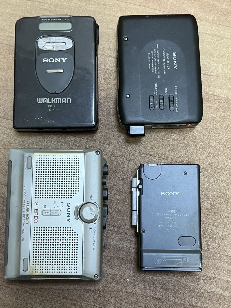 ポータブルカセットプレーヤー SONY Panasonic AIWA 他メーカーなど
