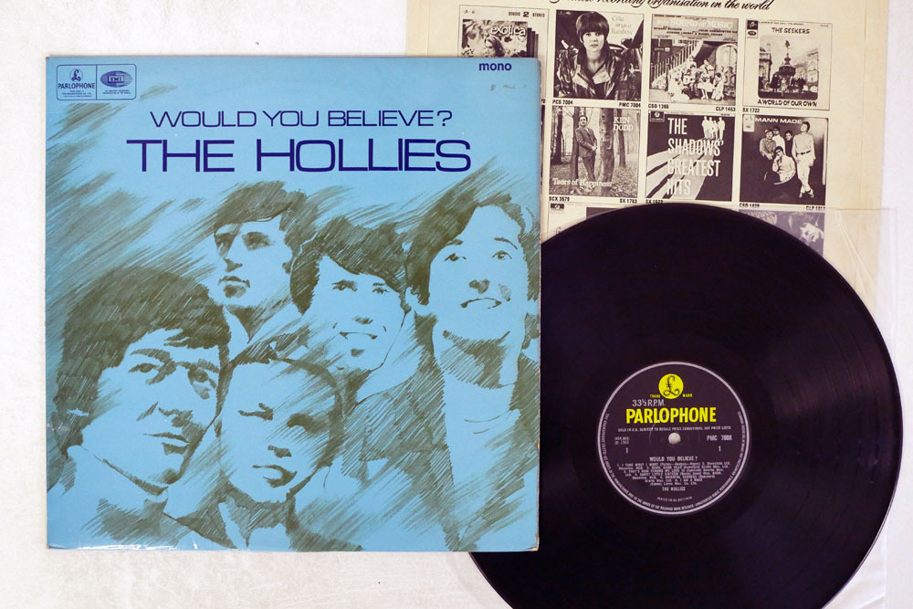 【驚きの破格値，得価】 UK-ORIGINAL THE HOLLIES/WOULD YOU BELIEVE/PARLOPHONE PMC 7008(T)｜売買されたオークション情報、yahooの商品情報をアーカイブ公開 - オークファン T