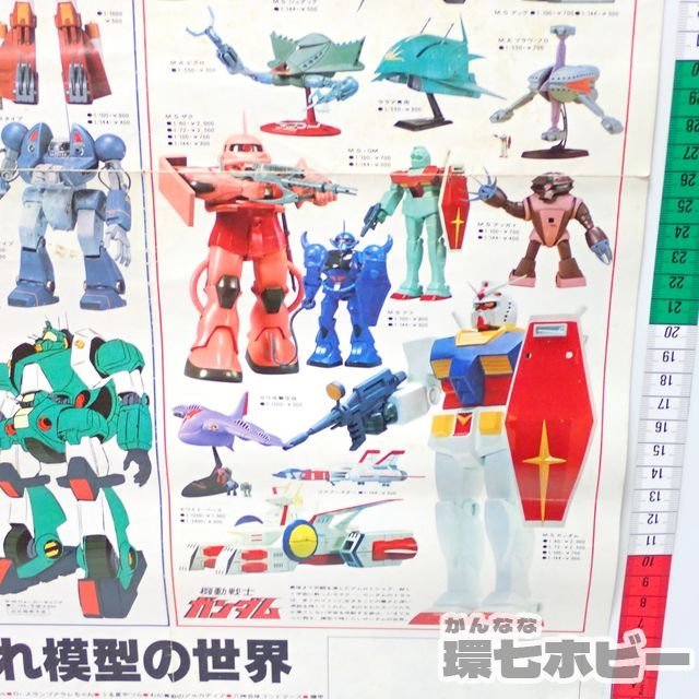バンダイ モデラーズ コレクション ポスター 当時物 激レア ガンダム