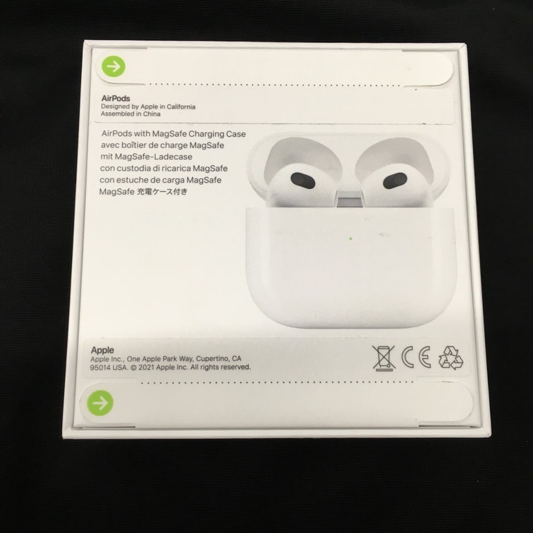 1651229】アップル Apple AirPods 第3世代 A2565 A2564 A2566 / MME73J