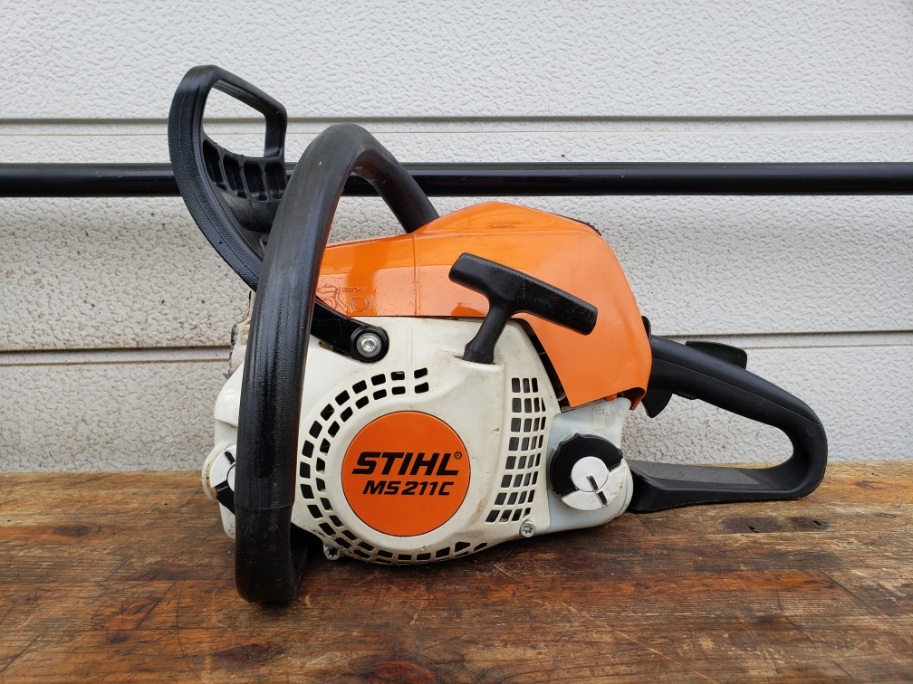 STIHL スチール MS211C-BE エンジンチェーンソー 16インチ 