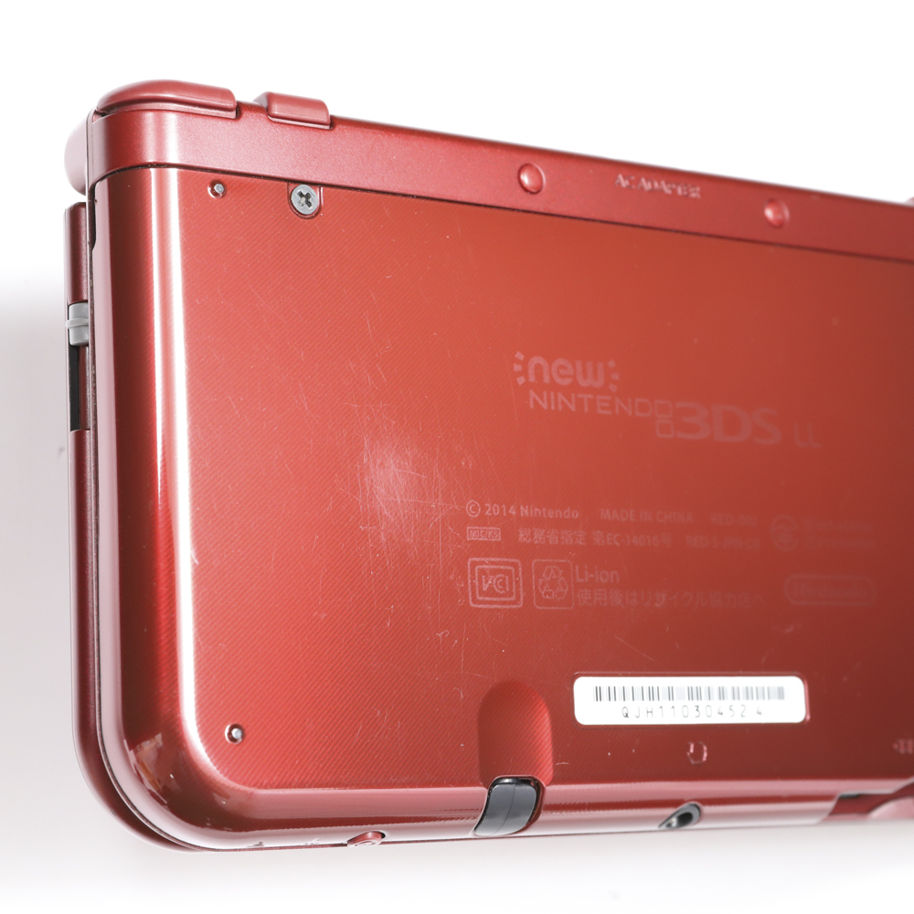 49)任天堂 Newニンテンドー3DS LL メタリックレッド 生産終了 LL